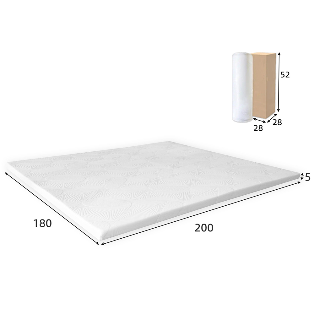 Slow rebound memory foam mattress