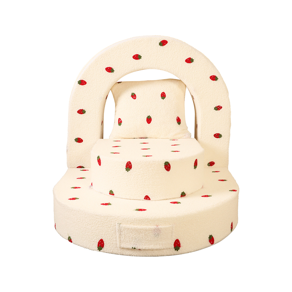 Children's foldable sofa bed