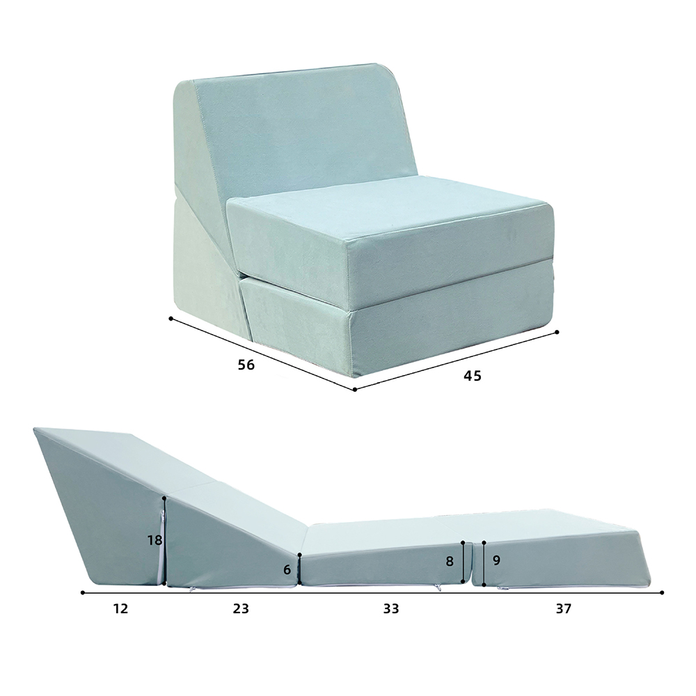Foldable multi-functional children's sofa