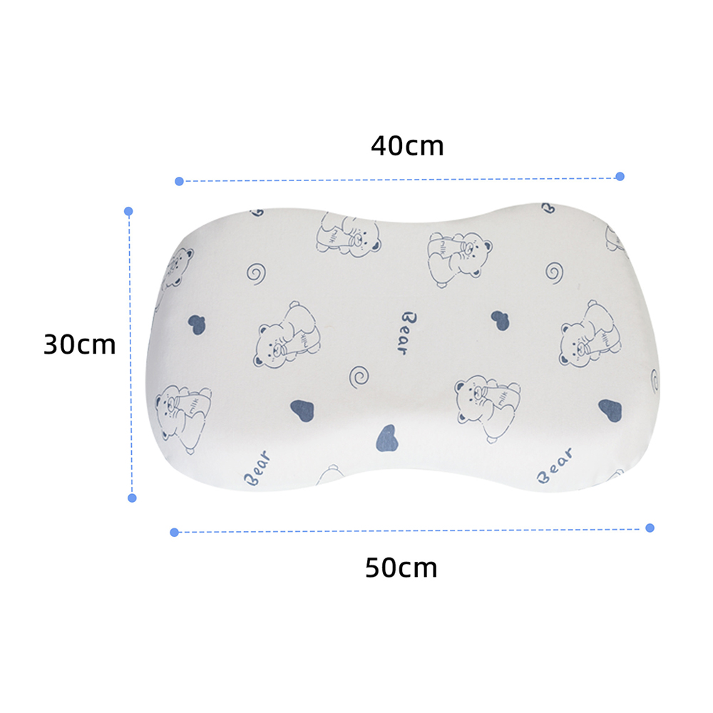 Breathable silicone pillow for children