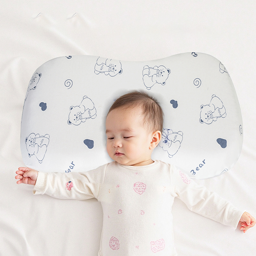 Breathable silicone pillow for children