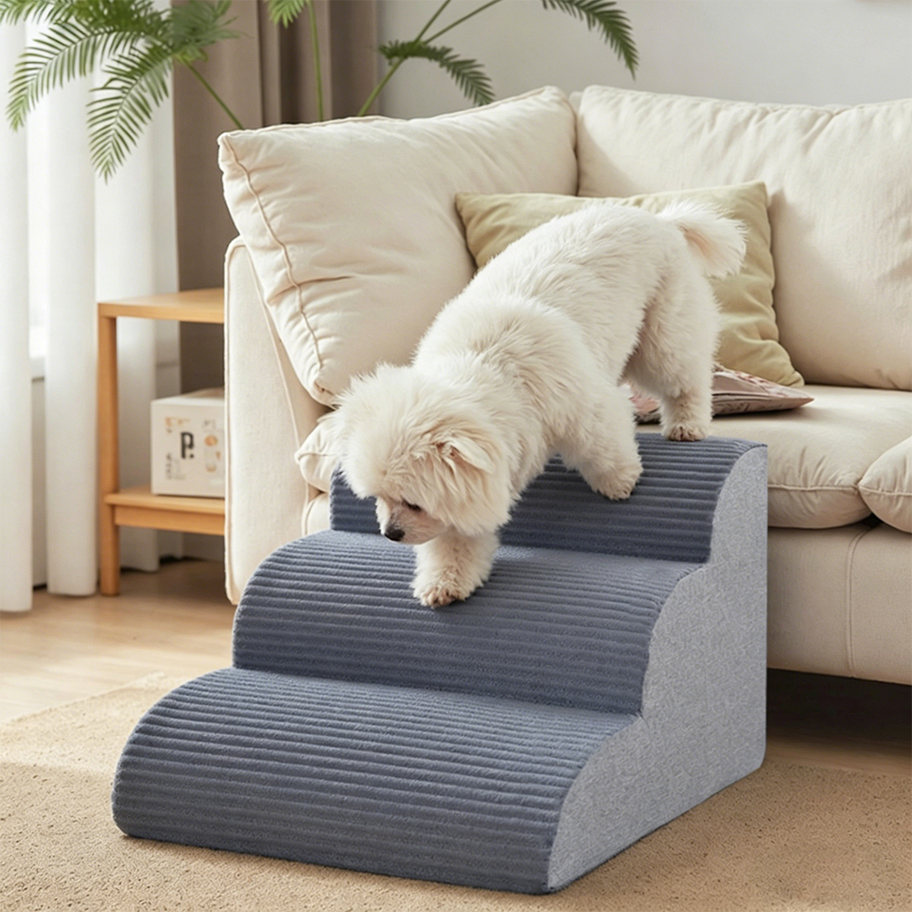 Gray Pet Stairs