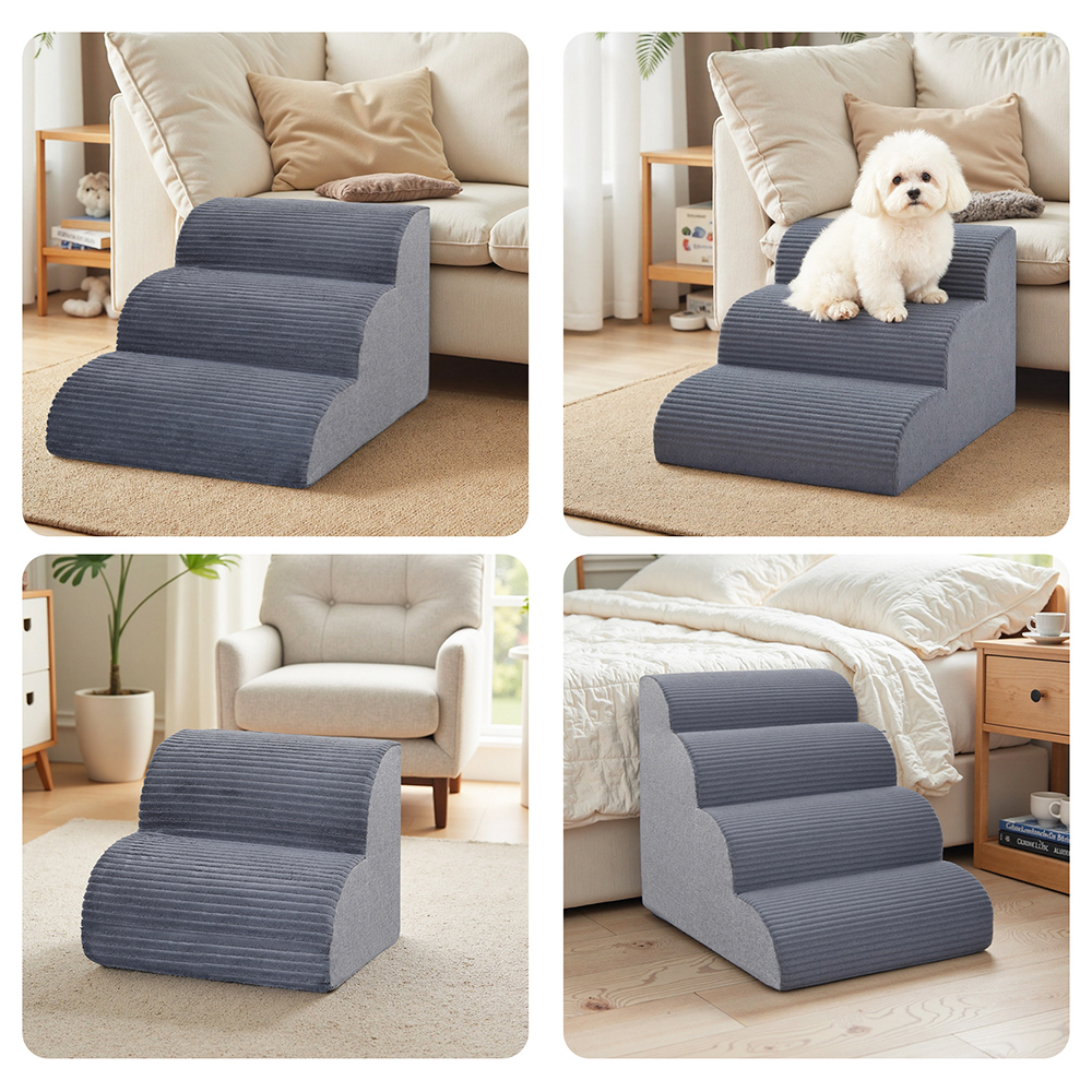 Gray Pet Stairs