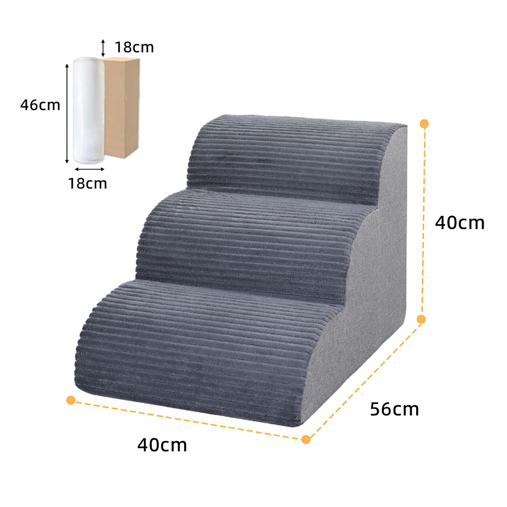 Gray Pet Stairs
