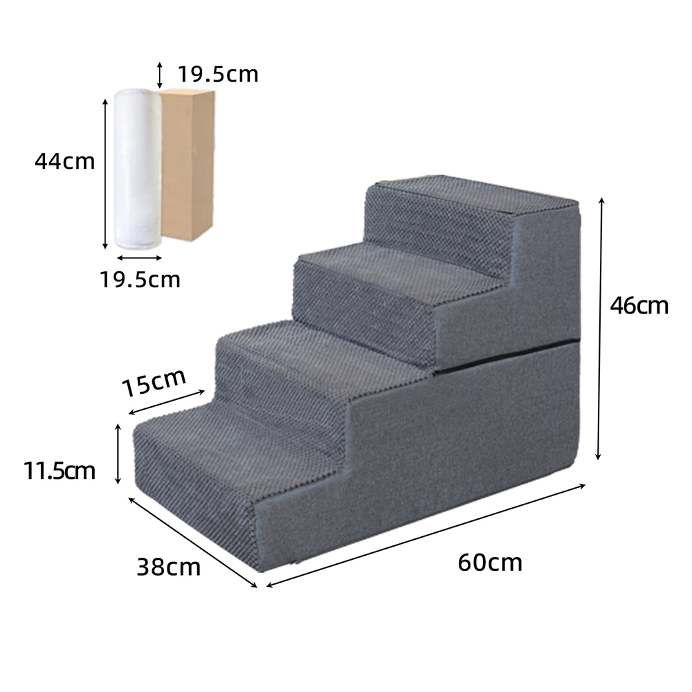 Anti-slip pet stairs