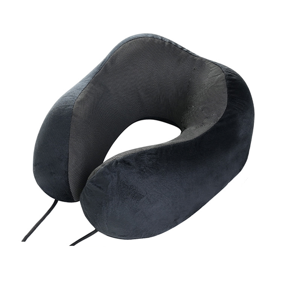 Portable memory foam neck pillow U-shaped