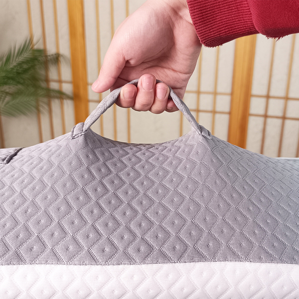 Three-piece memory foam pillow set