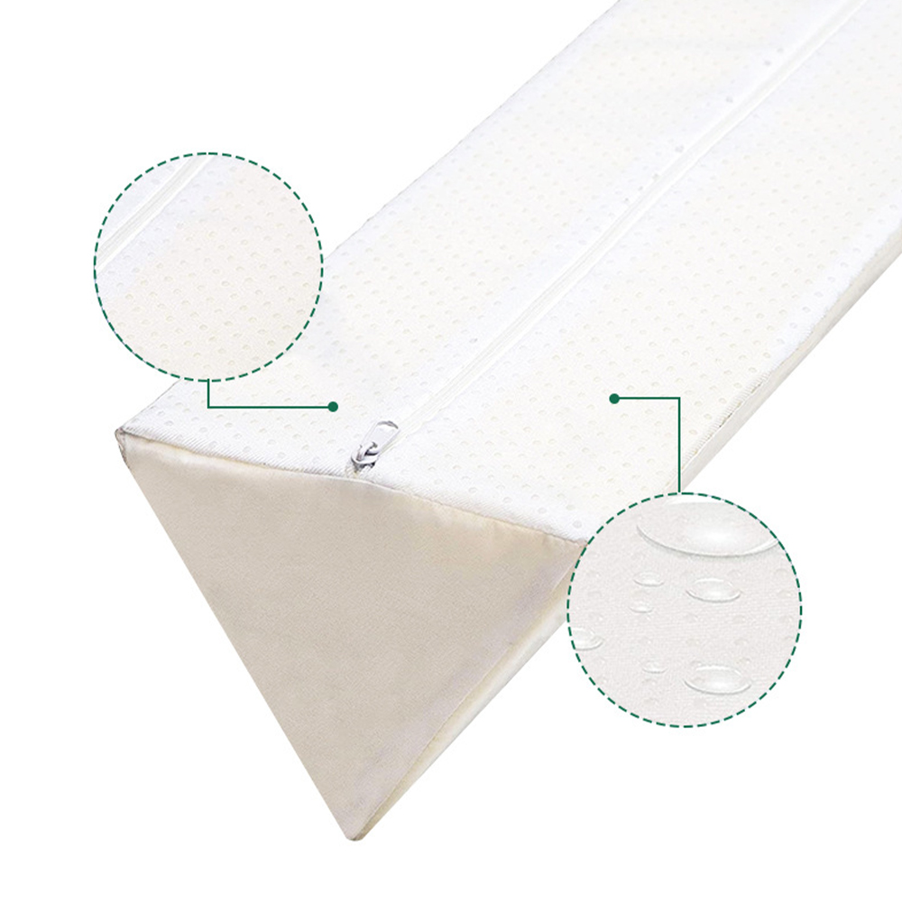 Triangular children's bed railing strip