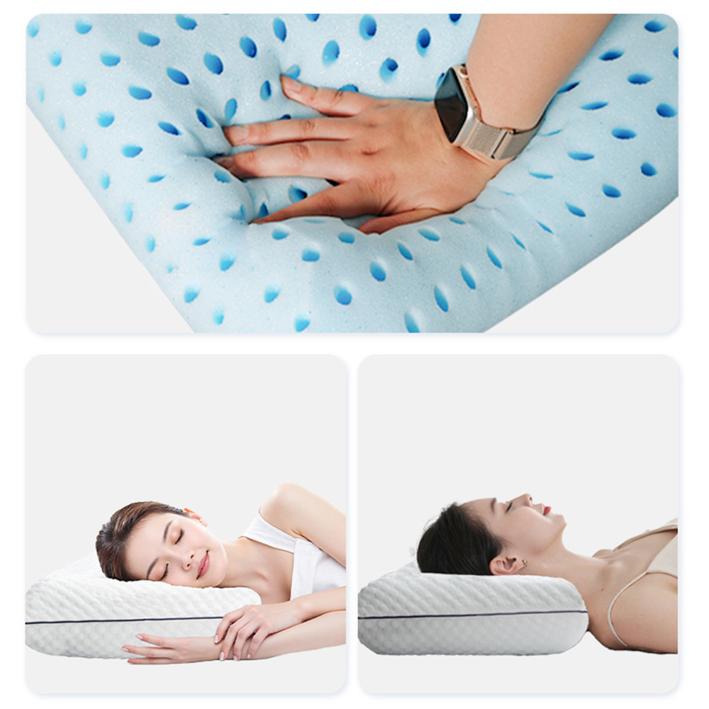 Breathable memory foam pillow