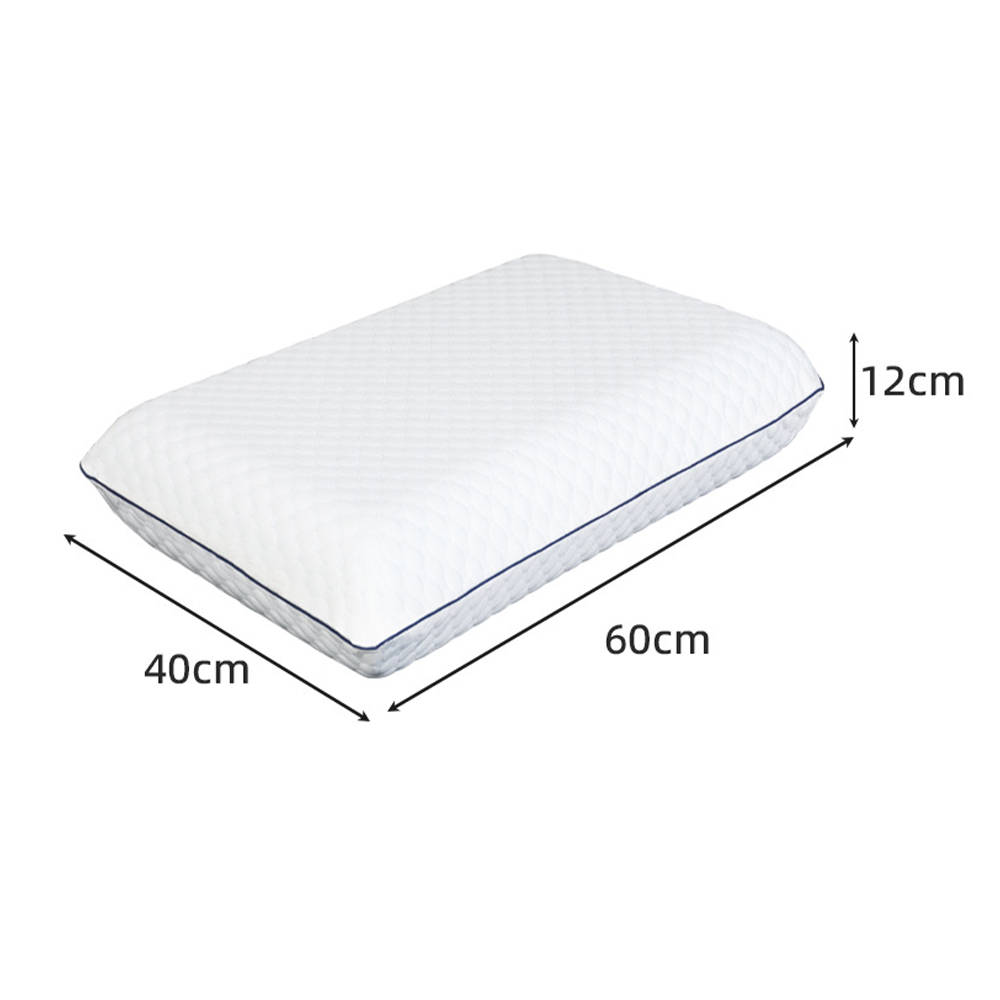 Breathable memory foam pillow