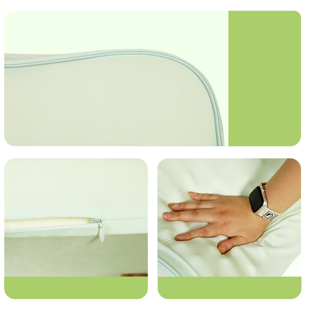 Memory foam massage pillow