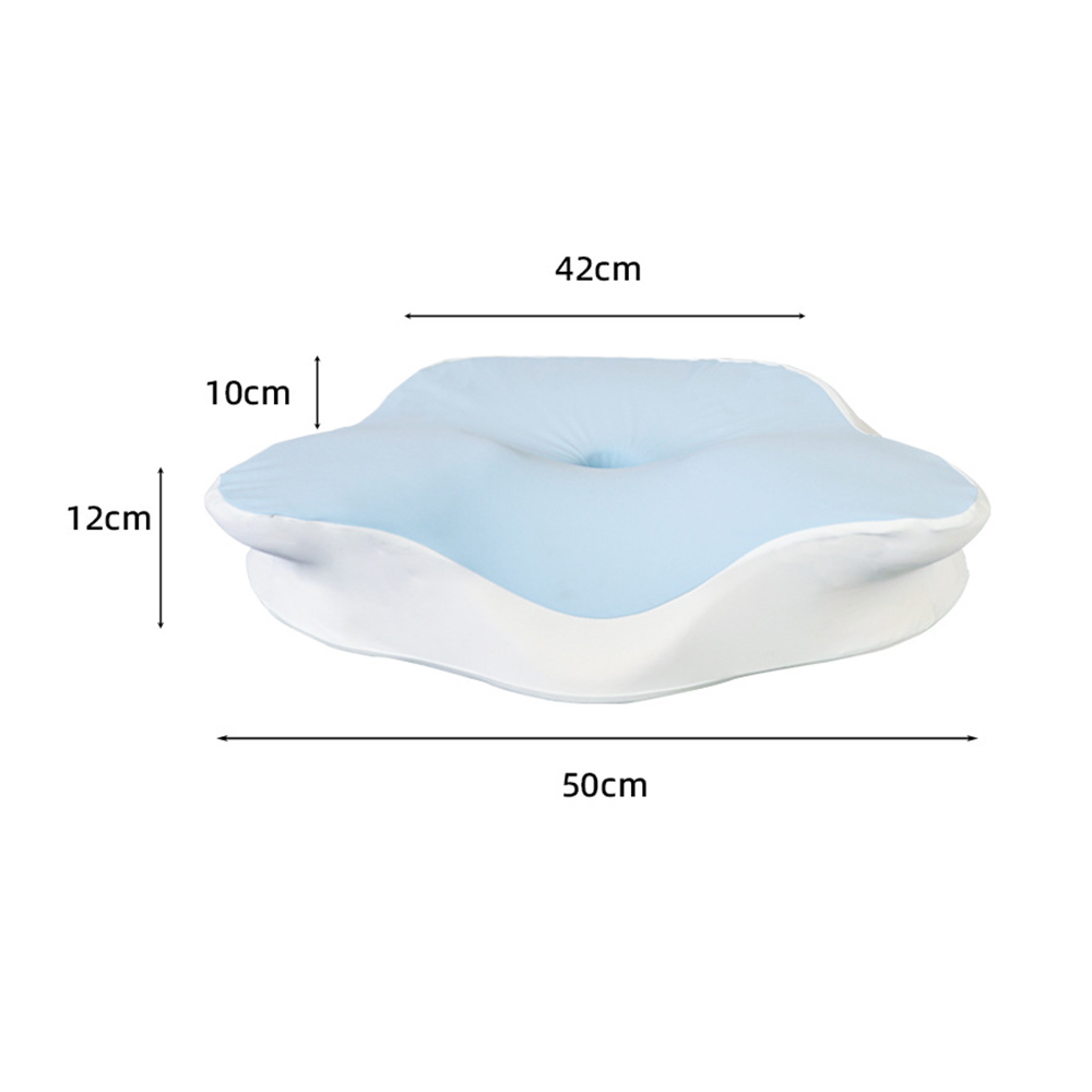 Irregularly shaped butterfly pillow