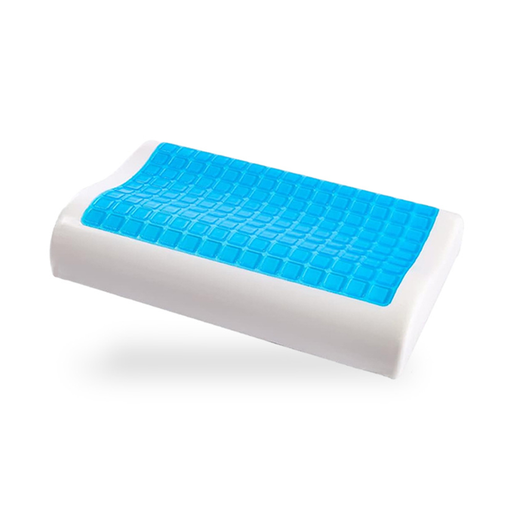 Gel memory foam pillow
