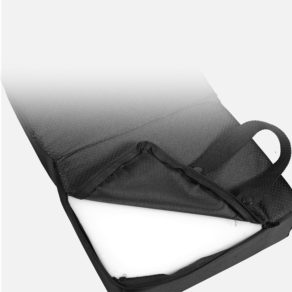 Foldable memory foam seat cushion