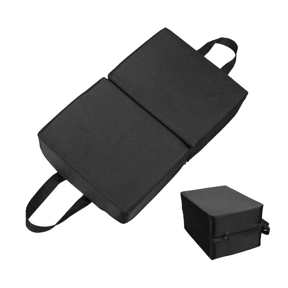 Foldable memory foam seat cushion