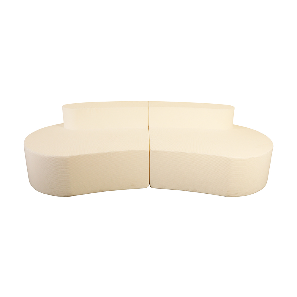 Patchwork double sofa