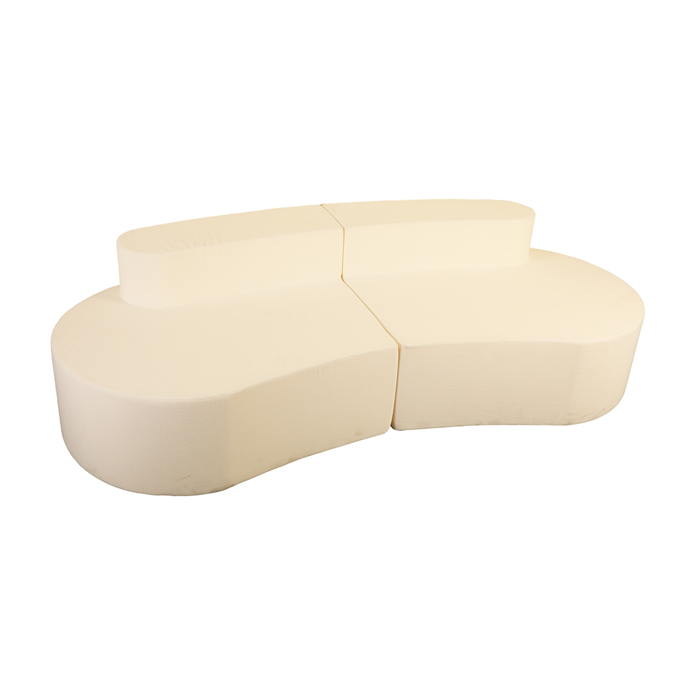 Patchwork double sofa