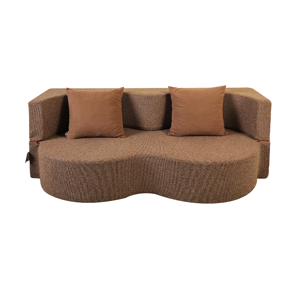 Foldable double sofa