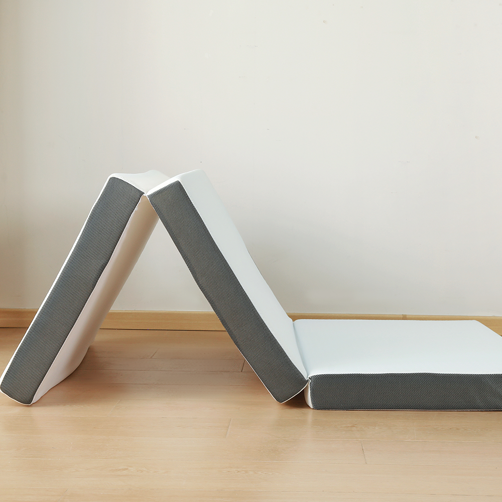 Japanese-style three-fold memory foam gel mattress